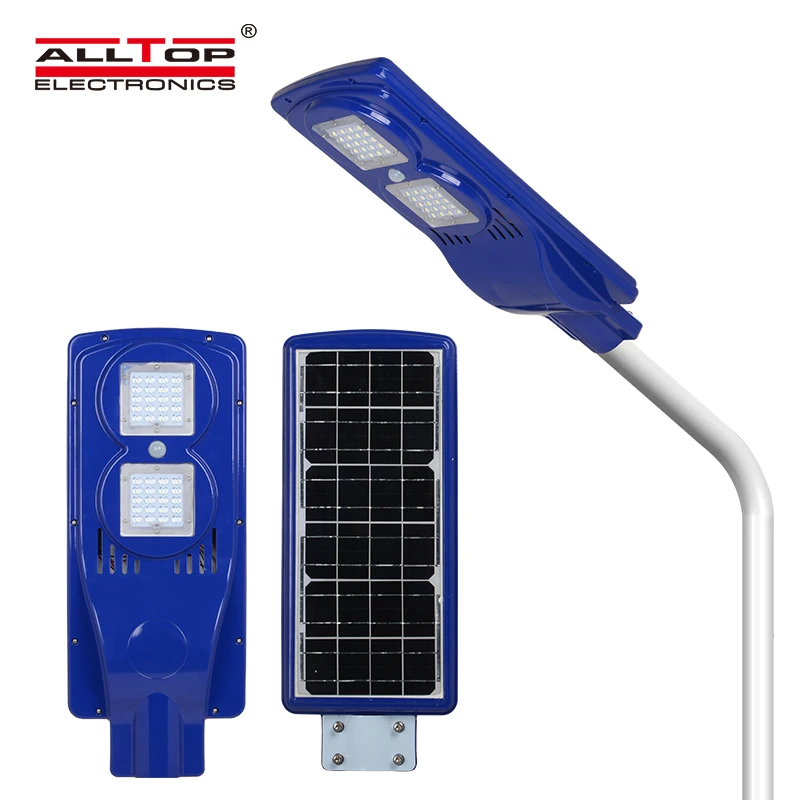 
ALLTOP High power solar panel waterproof ip65 40 watt all in one led solar streetlight 