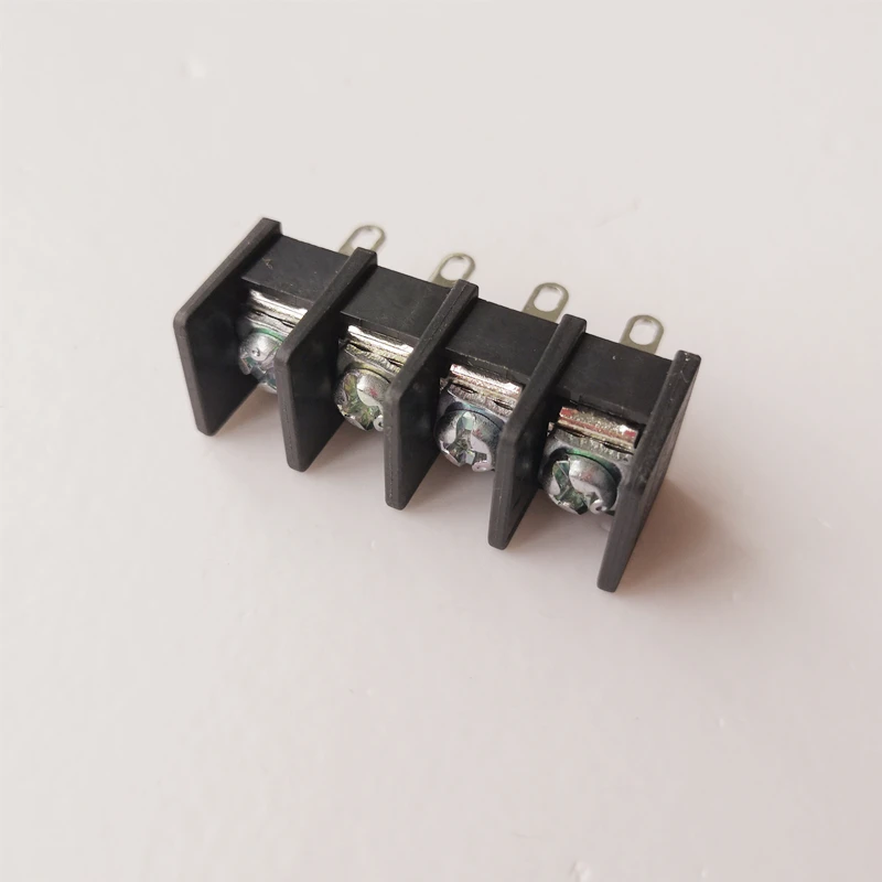 4p 8.25mm American wire gauge Single Row Pin Header  u141-4-8.25-04p