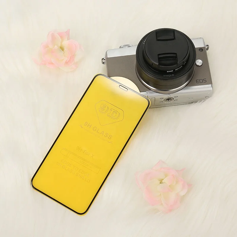  Оптовая продажа водонепроницаемое закаленное стекло 0 3 мм с полным покрытием 9D 9h Защитная пленка для экрана защитные стекла iPhone