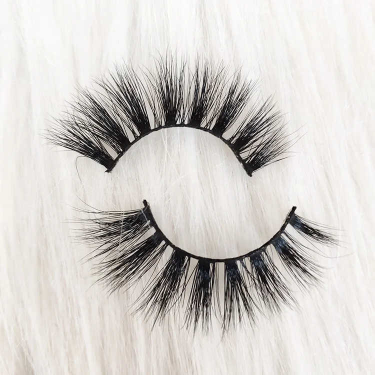 Real Mink Lashes Vendor Private Label 3D Mink Eyelashes 100% Mink Fur Own Brand Eyelashes With Custom Eyelash Packaging Box