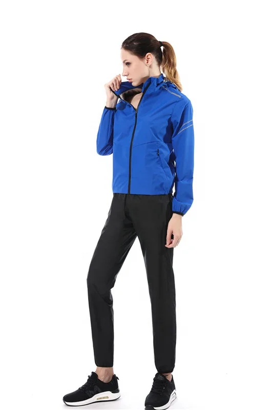 
Yisun Heavy Duty Sauna suit Exercise Gym Suit Fitness Weight Loss Anti-Rip with Hood Sweat Suit 