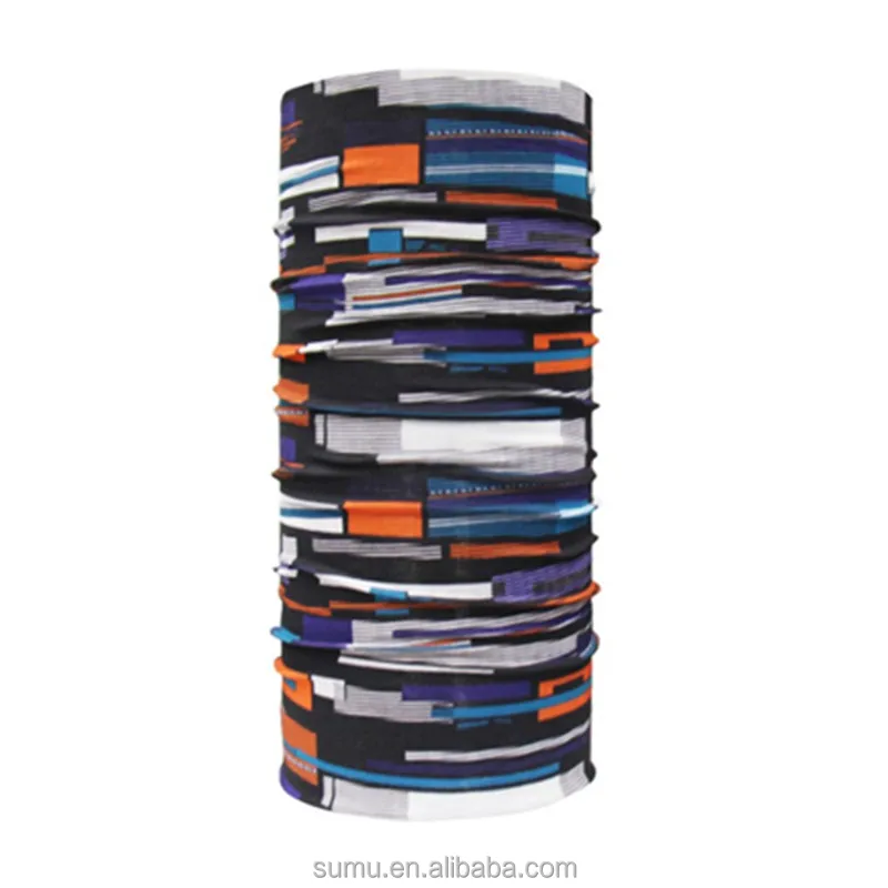 100% полиэстер ваш собственный дизайн логотипа многофункциональные головные уборы горловиной Спорт Бандана