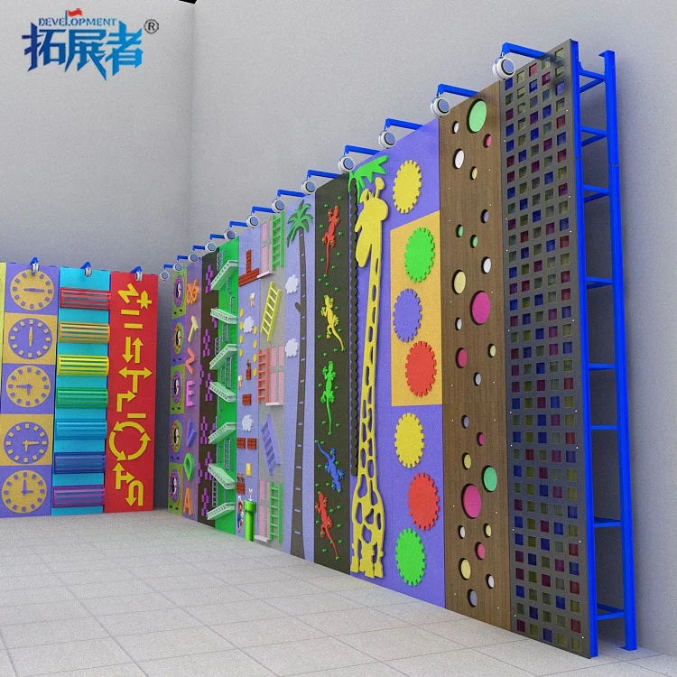 inflatable rock climbing wall games for kids indoor amusement park