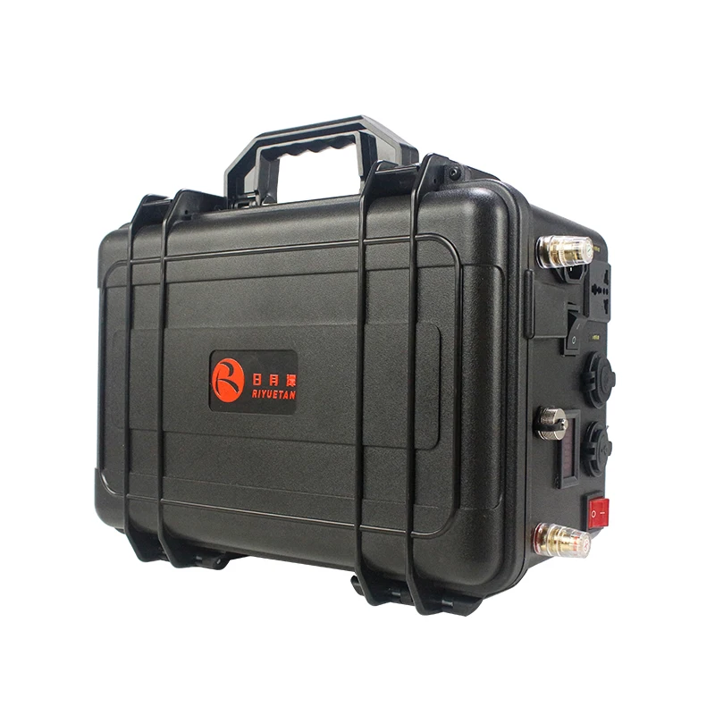 
DIY outdoor solar generator 220v portable power station 1500W 