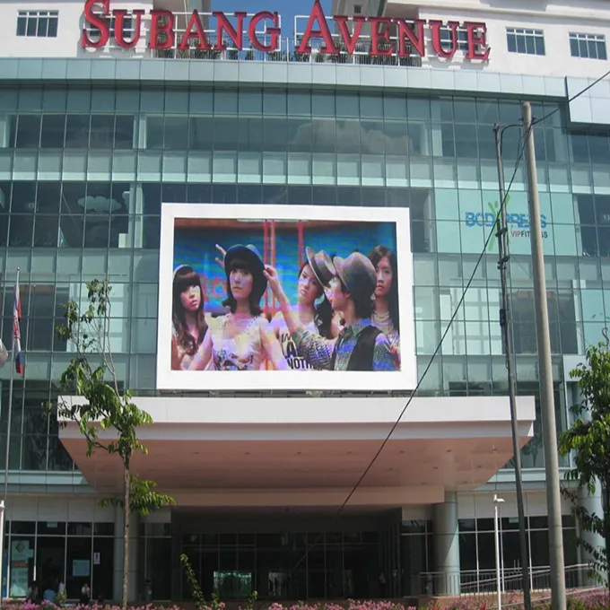 alibaba in spanish P10 outdoor advertising