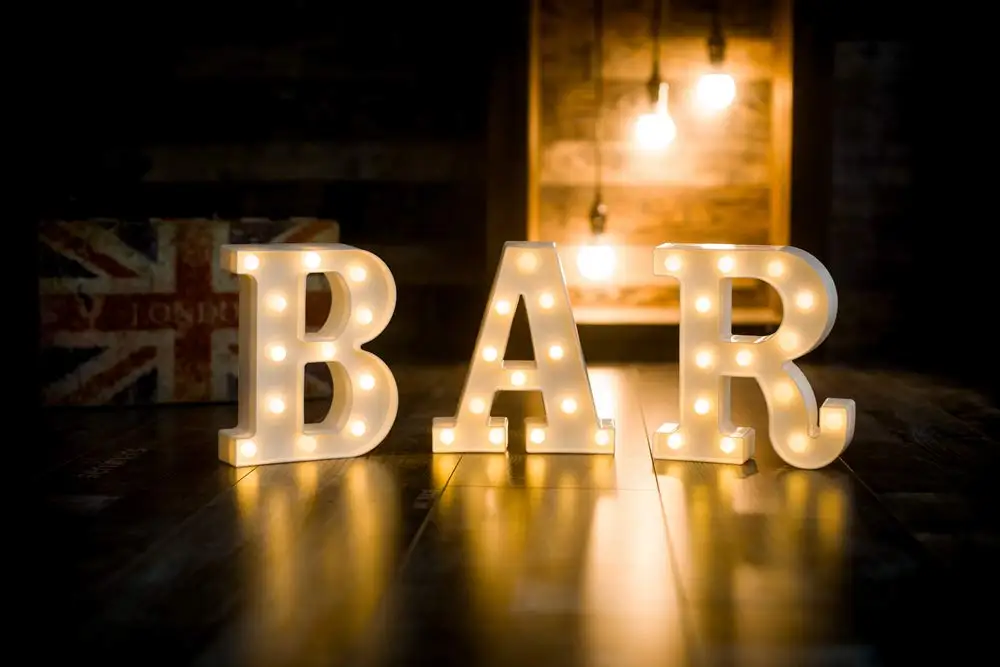 2022 Hot Sale LED Light Marquee English Alphabet Lights Letters Christmas Lamp Bar Decoration Proposal Wedding Light