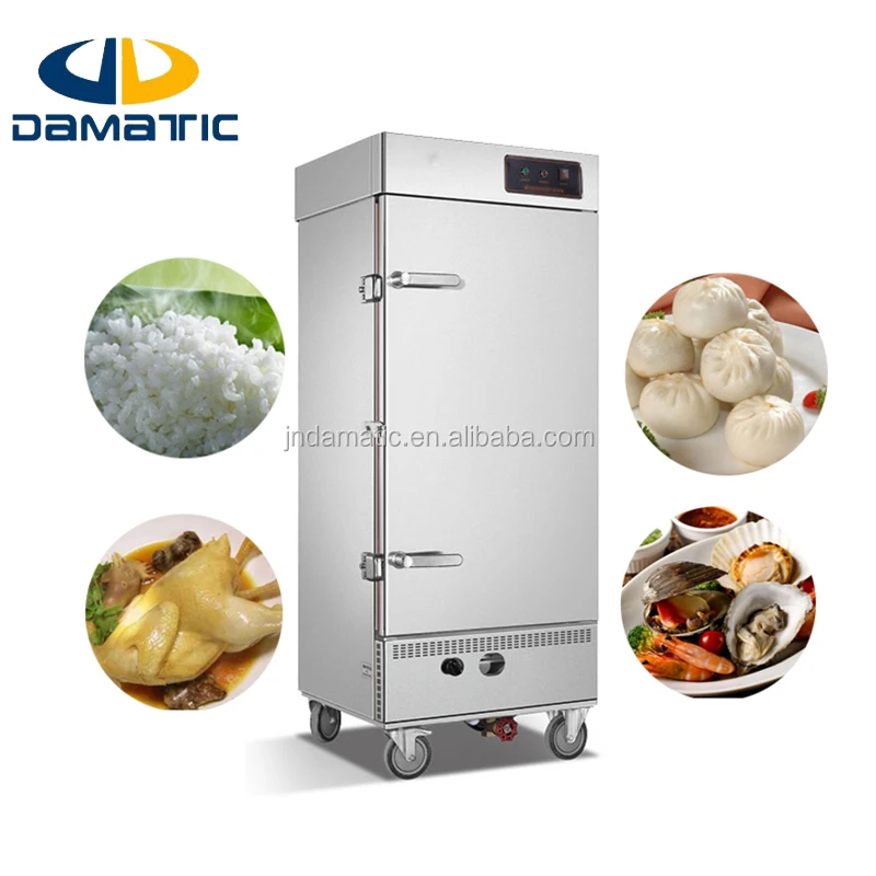 Энергосберегающие 12 лотков газовая еда рисоварка пароварка