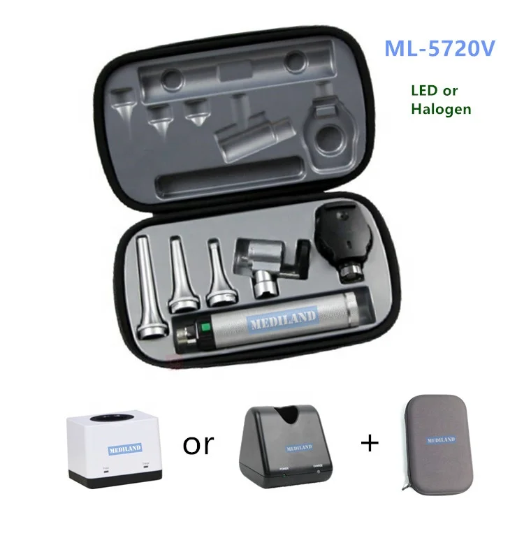 ML-5720V Best Selling Veterinary medial device Ent Diagnostic Set with Slit Illumination Head