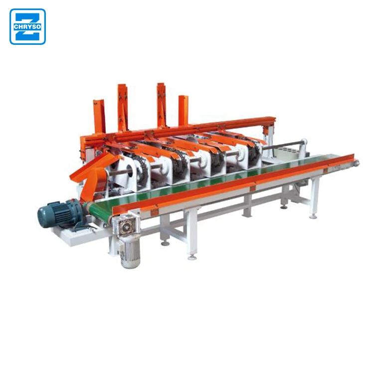 5-ти головочный Деревообрабатывающий многопильный станок | деревянная отделочная пила