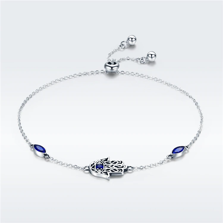 Qings Evil Eye Bracelets 925 Sterling Silver Hand Bracelet With Unique Style