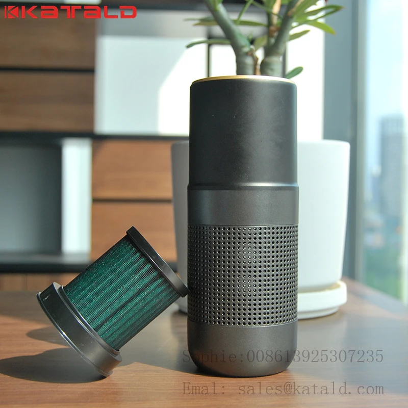 mini portable amway car uv air purifier china with air quality light detection