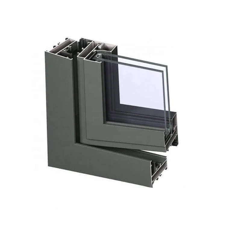 Оптовая продажа 6063 Экструдированный алюминий профиль оконной рамы производитель