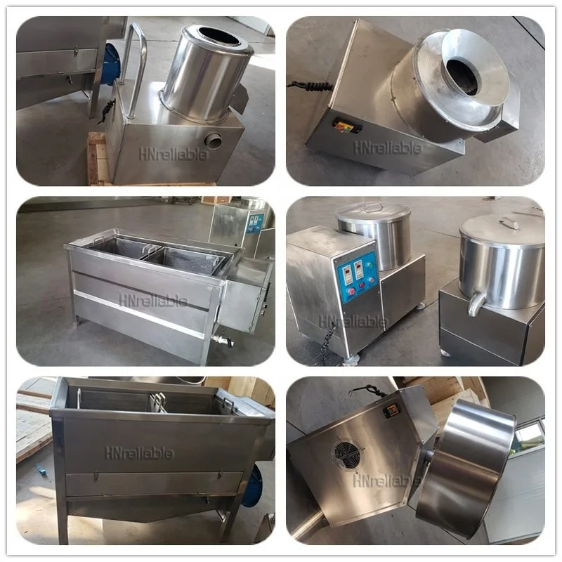 Small scale potato chips / french fries production line