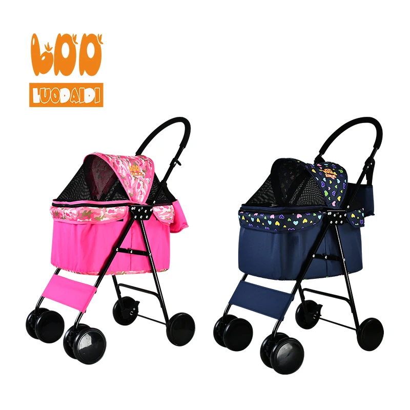 2 в 1 коляска для собак дизайн ПЭТ Коляска легко сложить товары для животных