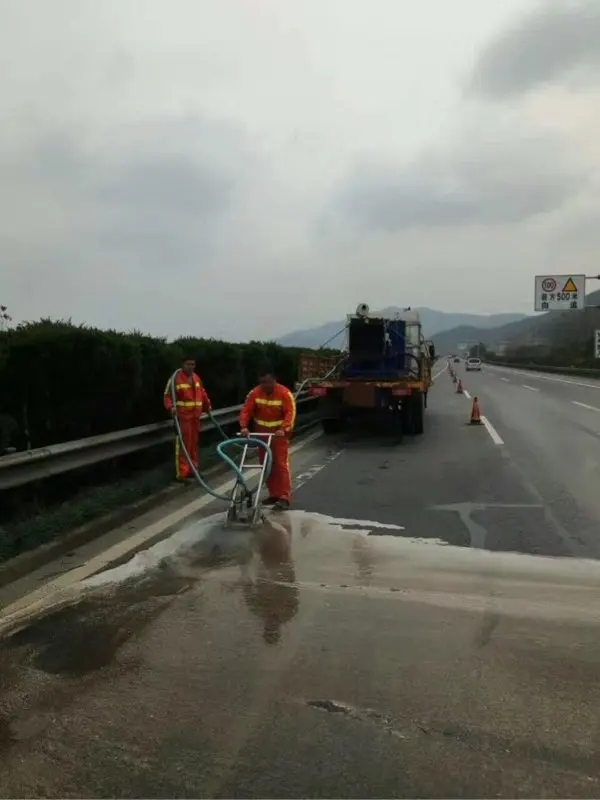 High quality road marking removal high pressure water blasting machine