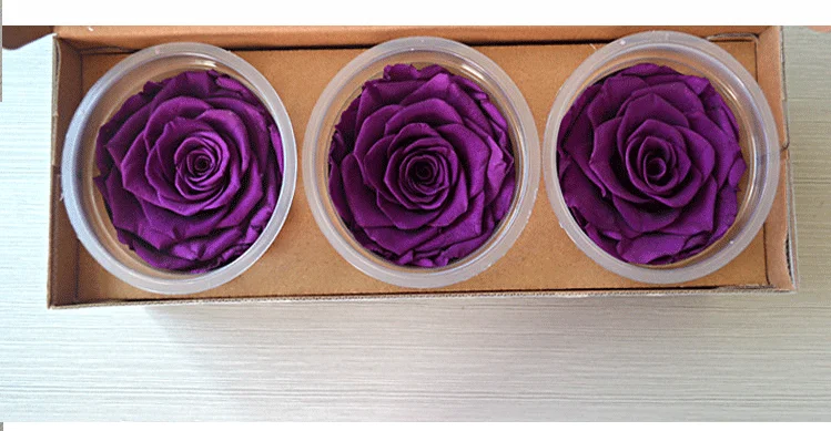 wholesale yunnan kainaking freeze dried big size preserved roses Customized rose head