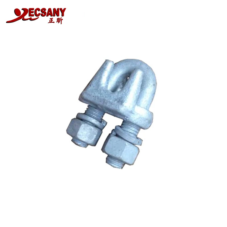 Carbon Steel Preformed Adjustable Stay Rod Wire Rope Clips Clamp