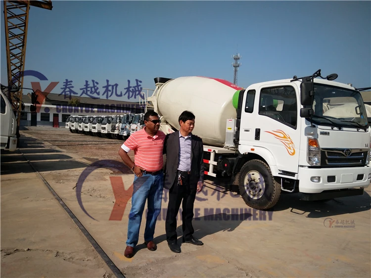 10 CUBIC METER CONCRETE MIXER TRUCK 5 cubic meters concrete mixer truck