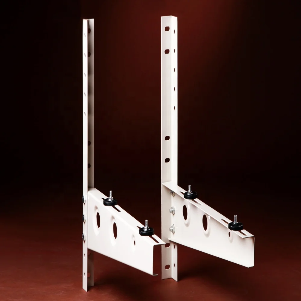 Triangle angle iron steel split air conditioner outdoor unit ac wall mounting support bracket hanger