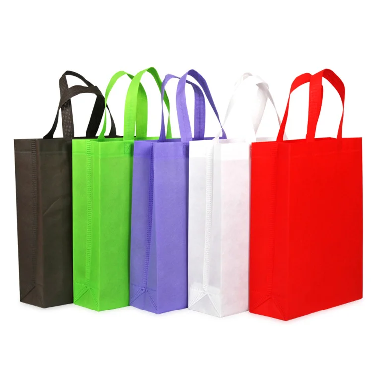 Wholesale High Quality Cheap Promotional Price Recyclable reusable eco friendly non woven shopping tote bag for supermarket