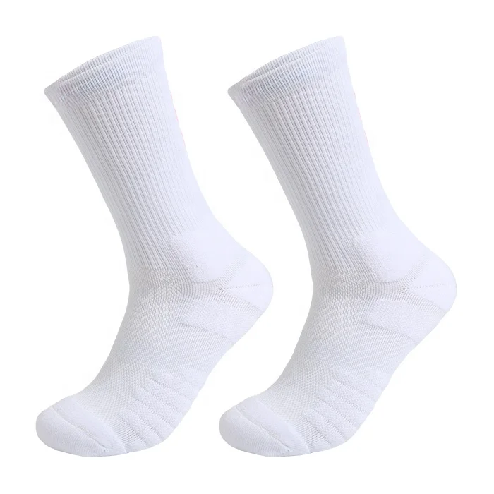 Оптовая продажа, Изготовленные На Заказ высококачественные носки для баскетбола из чесаного хлопка