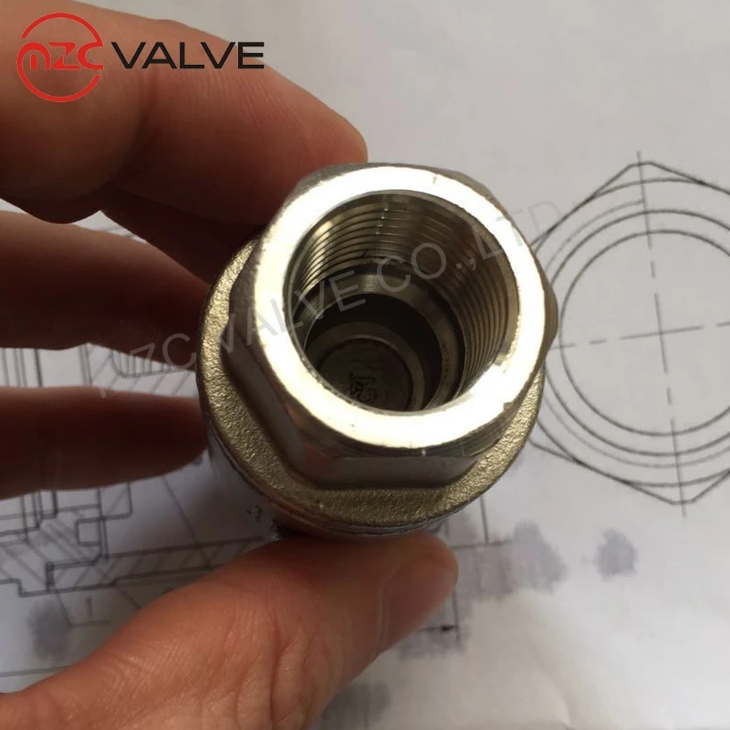 Пружинный невозвратный клапан psi, обратный клапан из нержавеющей стали