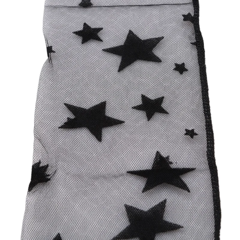 Lace Resistant Thin Sleeved Girls Gloves Mesh Star Dots Ice Sleeve Driving Sun Protection Women Arm Glove Wedding accessories