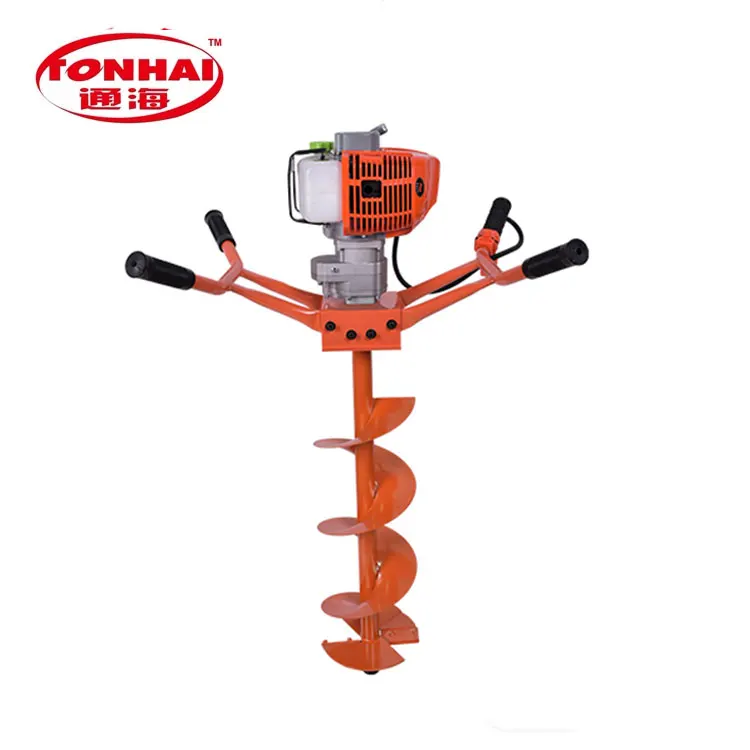 TH-EA6803 52CC газ powered post hole digger для пересадки дерева шнека Набор бит
