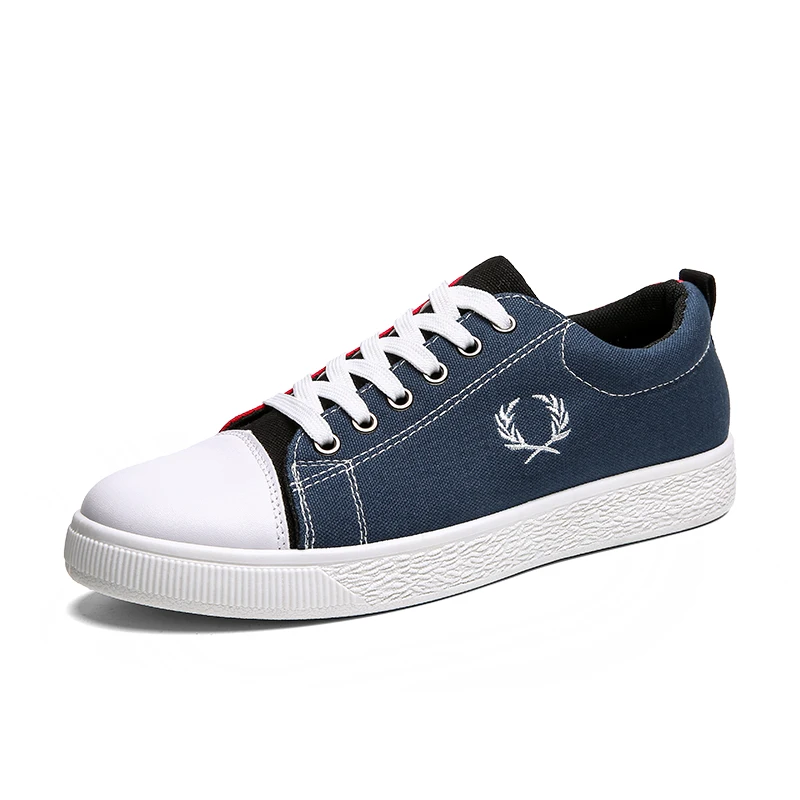 New design factory wholesale custom casual sneakers fashion leisure canvas sports shoes men