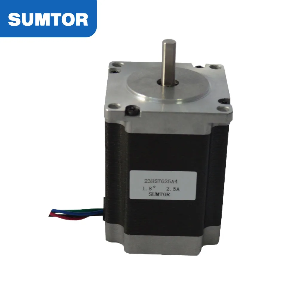 Длина 76 мм 2.5A ток Двигатель постоянного тока 24 В 24 Вольт 4 оси Nema 23 шагового двигателя 1 8