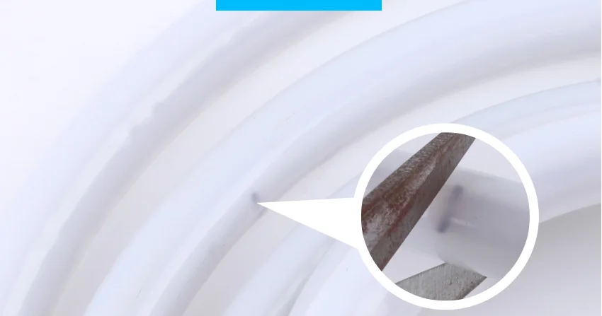 Светодиодная лента, 5050 В переменного тока, водонепроницаемая односторонняя Гибкая лампа, цветной светодиодный неоновый свет