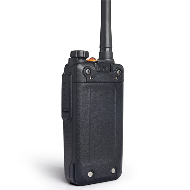 Черный Walkie Talkie с GPS Long Range Военная рация 8 Вт. РЧ Номинальная мощность с 6000 мАч литий-ионный двухстороннее радио