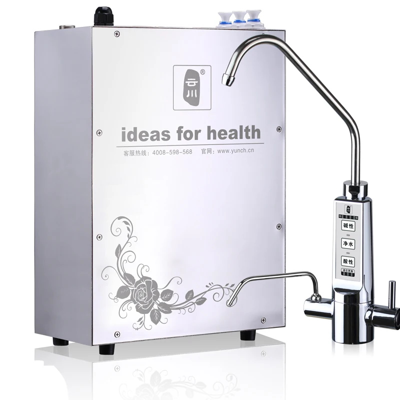 9 платиновых титановых пластин, ионизатор щелочной воды