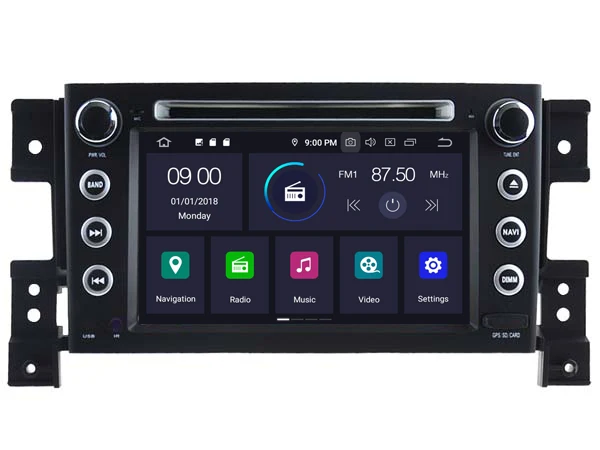 Автомобильный DVD GPS навигатор WITSON ANDROID 10 0 для SUZUKI GRAND VITARA 2006 2010