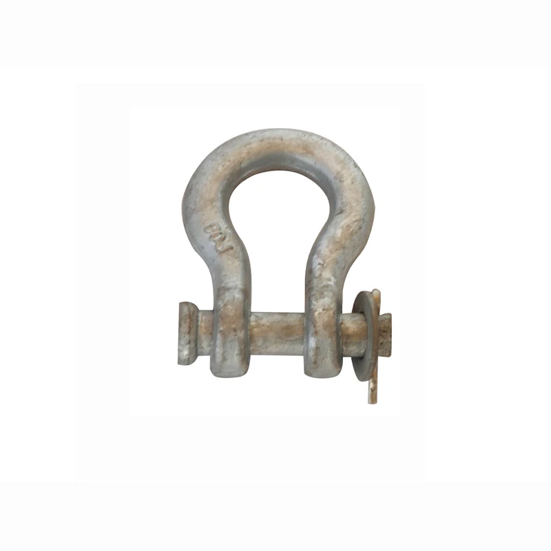 Custom High Quality Iron D Type Ring Shackle Buckle