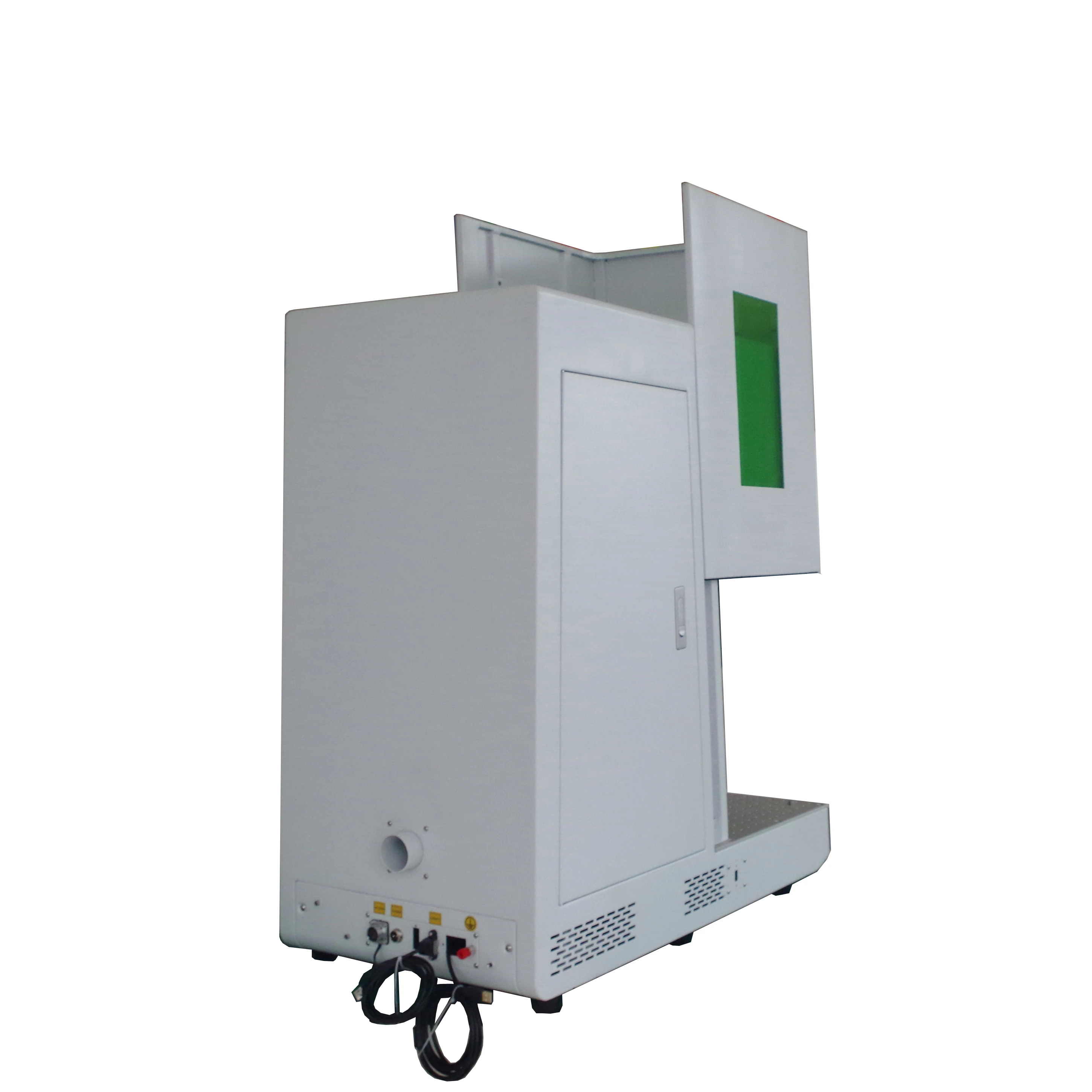 60w MOPA fiber laser engraving machine with autofocus/cyclops camera /rotary