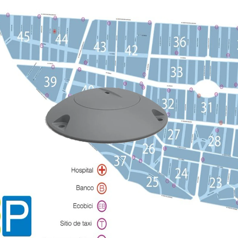 Smart парковки заполнение обнаружения парковочная система