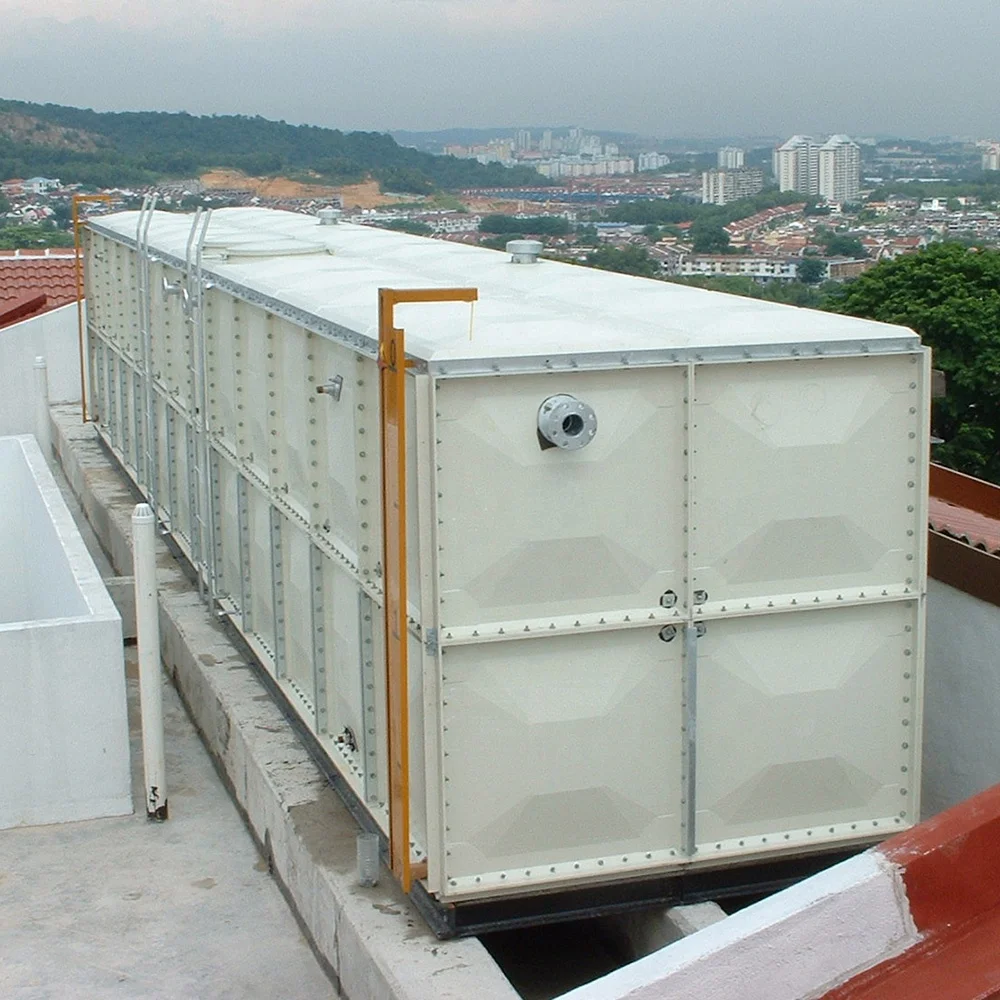 Frp Septic Fiberglass Reinforced Plastic Treatment Water Tank Fish Farm