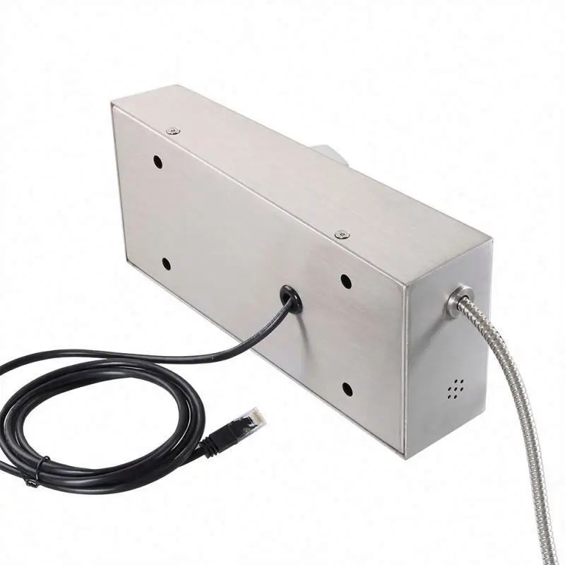 Нержавеющая аварийный телефон безопасности телефон SIP промышленный телефон с ЖК-дисплеем