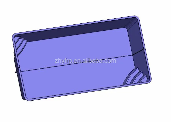 Fiberglass intex swimming pool with jet LED lights outdoor swimming pool designs