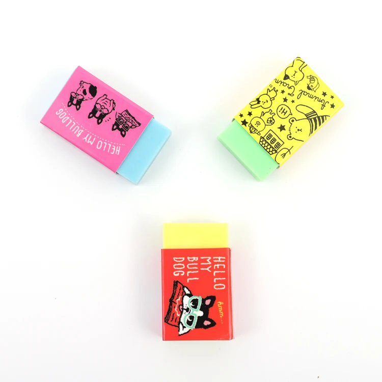 
Hot Sale Kids Kawaii Eraser With Colorful Color In Store 