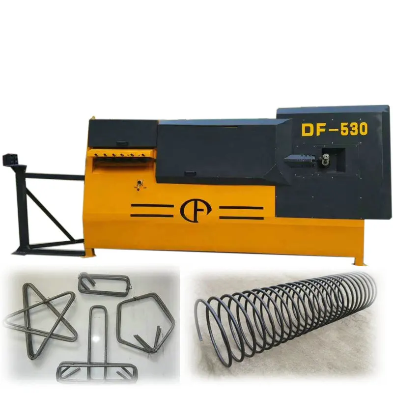 construction CNC automatic stirrup steel wire bending machine for concrete bar rebar