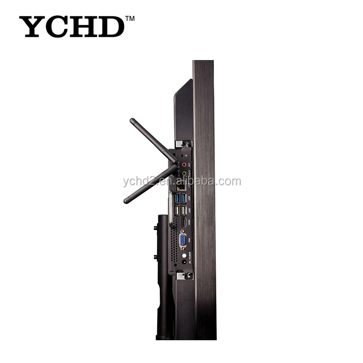 YCHD 70 inch movable digital all in one pc interactive smart touch board for meeting