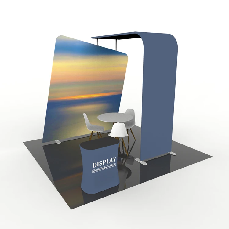 Portable Exhibits Stand Expo Booth 3x3 Trade Show Display Exhibition Walls