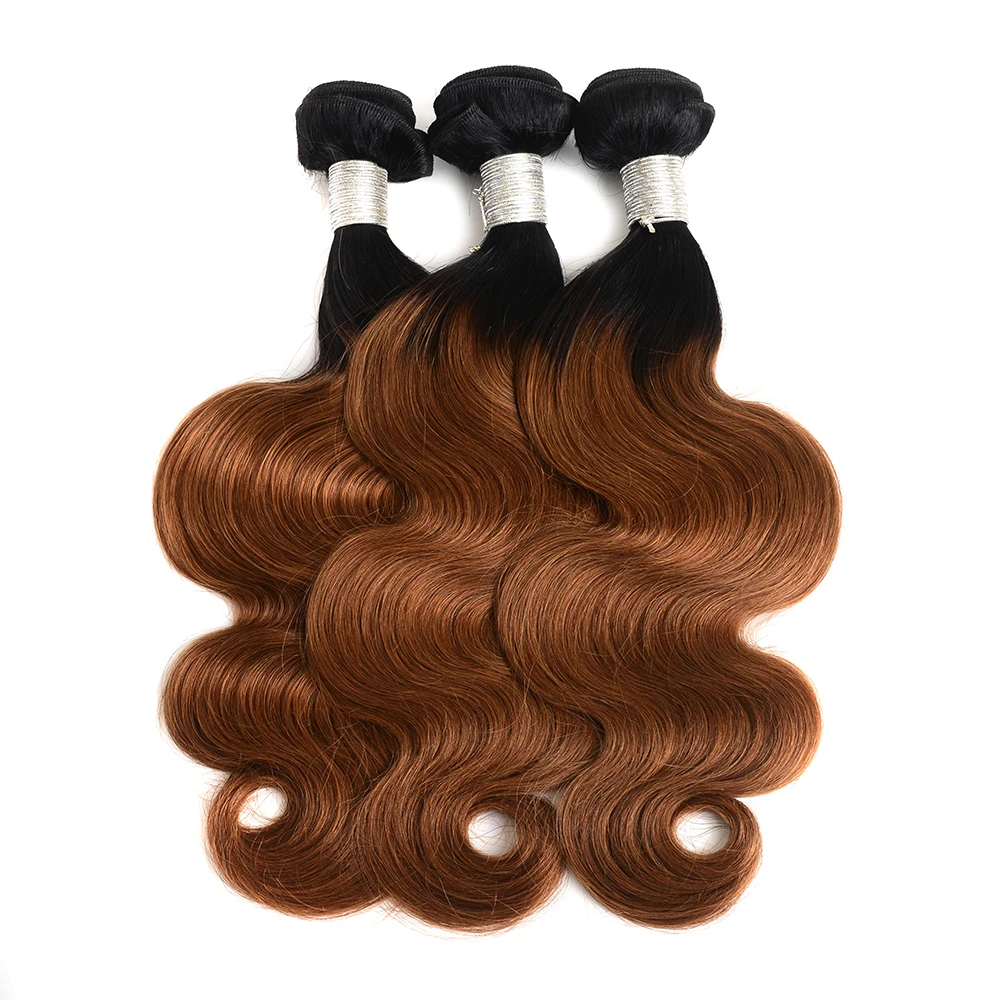 May Queen 1b/30 Ombre Body Wave Hair Bundle Extensions Weave Wholesale Hair Extension Vendors Virgin Hair Vendors Paypal Accept
