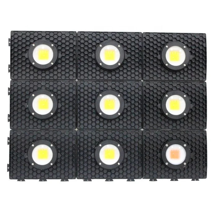 
DIY LED Grow Light Kits 900W Greenhouse Full Spectrum COB LED Grow Light 