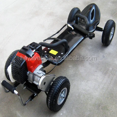 49cc двигатель газа Powered скейтборд, газ моторизованный скейтборд