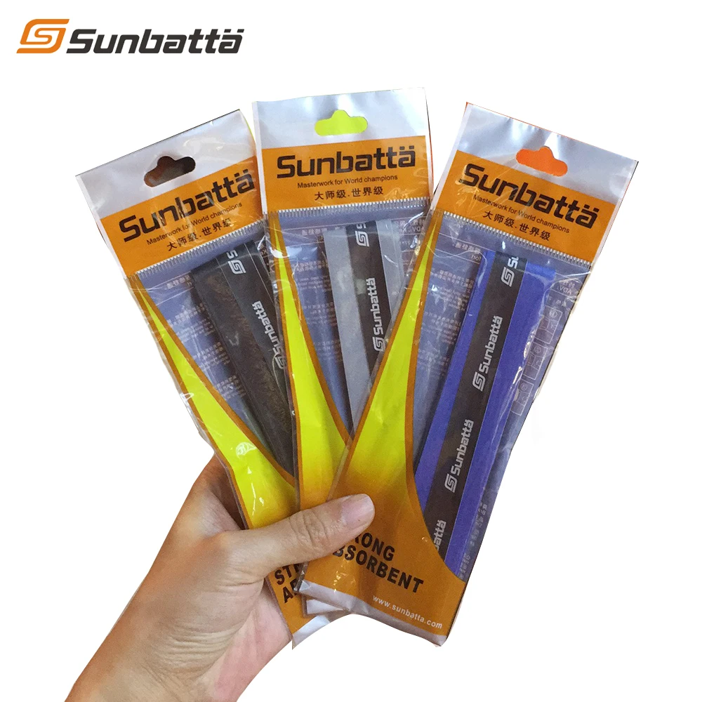 
Sunbatta overgrips tape wholesale PU leather badminton overgrips mixed color badminton racket 