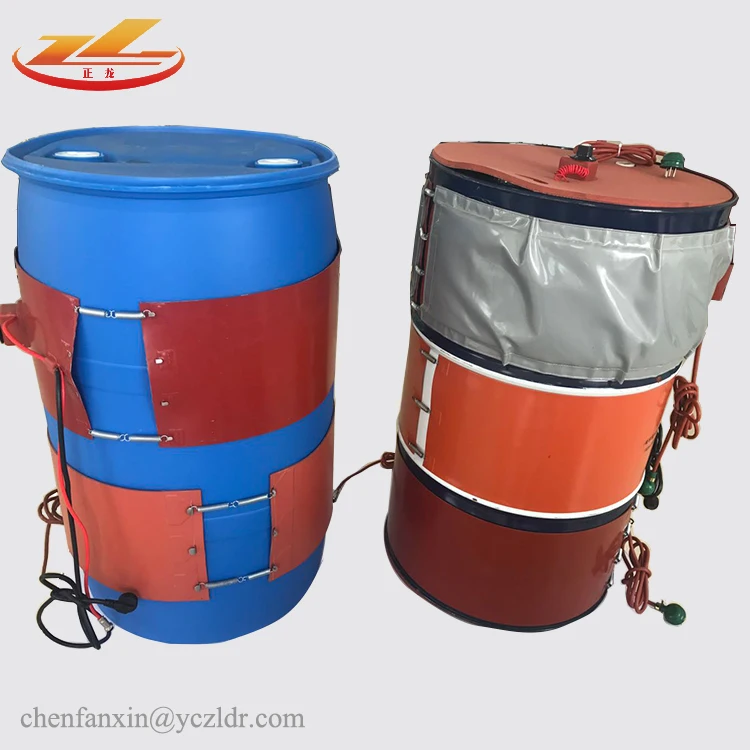 
Silicone Rubber 55 Gallon Plastic oil Drum Heater 