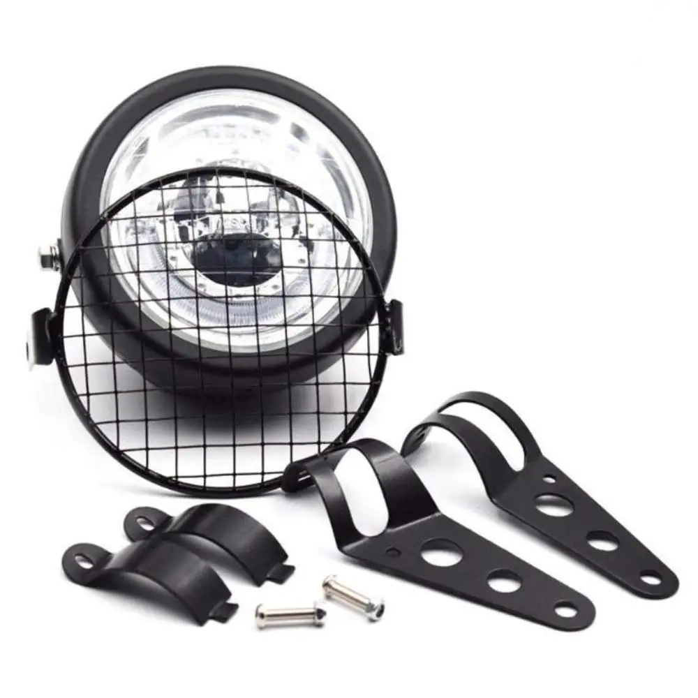 Мотоцикл Велосипед Спорт светодиодные фары обтекатель свет гримаса лампы 12V комплект универсальные модификации аксессуары противотуманные фары